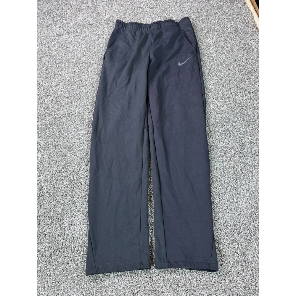 Nike Therma Dri-Fit Fleece Track Pants Men's Size Small Black